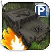 3D Military Car Parking