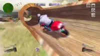 Real Moto Bike Stunts Uphill Screen Shot 9