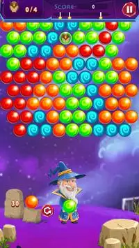 Bubble shooter with hero Screen Shot 4