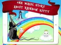 Kitty Rainbow Stack Survival Game Screen Shot 5