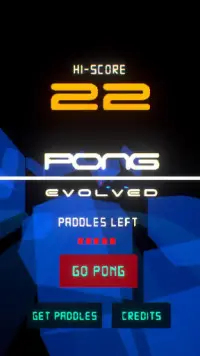 PONG Evolved Screen Shot 0