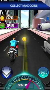 バイクレーシングゲーム3D Screen Shot 2