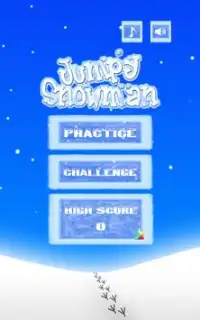 Jumpy Snowman Screen Shot 4