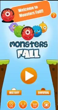 Monsters Fall! Screen Shot 0