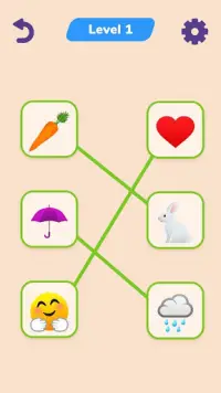 Match Emoji Connect Puzzle - The Emoji Game! Screen Shot 0