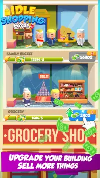 Shopping Mall Tycoon -Idle & Money & Management Screen Shot 2