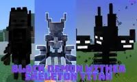 Black Demon Wither Skeleton Titan!for Minecraft PE Screen Shot 0