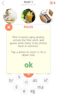 3 Circles: Word Game Screen Shot 1