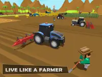 เครื่องคราดหญ้า Farming Harvester 3: Fields Simula Screen Shot 17