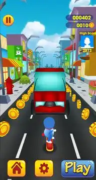 Subway Doraemon Surf Dash Screen Shot 4