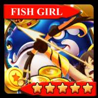Aqua Girl Fish Shoot Stick Hero Hunter