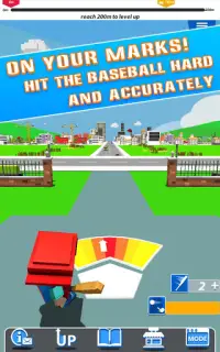 Fun Blocky Baseball Game Screen Shot 0