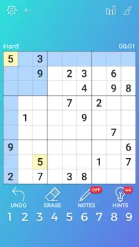 Sudoku: Number Placement Puzzle Brainiac Screen Shot 3