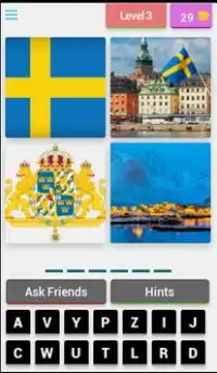 4 Pics 1 Country Screen Shot 3