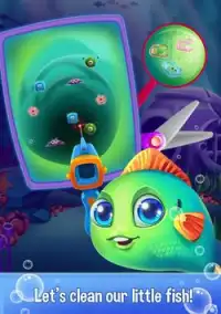 Deniz Kızı Bebek Bakım - Yeni Doğan Çocuk Oyun Screen Shot 3