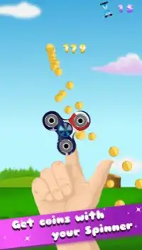 Evolução Toy Spinner Mão Screen Shot 1