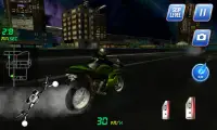 Polícia Motocicleta 3D Corrida Screen Shot 4