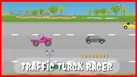 Traffic Truck Racer : Girl Game Screen Shot 0