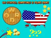 50 US States, Capitals, Maps & Flag: American Quiz Screen Shot 3