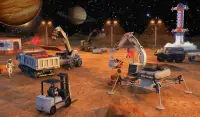 مدينة الفضاء البناء محاكي لعبة: المريخ مستعمرة Screen Shot 6