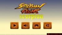 luta stickman vs escorpião Screen Shot 1