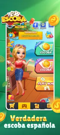 Escoba Online: Spanish card game Screen Shot 8