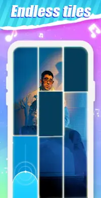 Bad Bunny On Piano Tiles 2020 Screen Shot 1