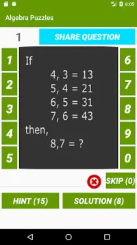 Algebra Puzzles Screen Shot 3