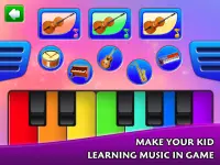 FunnyTunes: kids learn music instruments toy piano Screen Shot 5