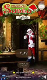 Mahjong: Finden Santa Screen Shot 0