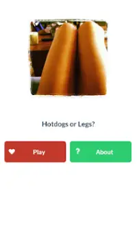Hotdog or Legs? Screen Shot 1