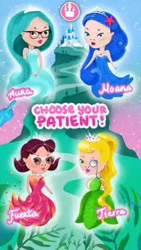 Princess Eye Doctor Kids Game Screen Shot 0
