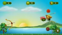 3D Archery Shooting Game with Fruits Screen Shot 0