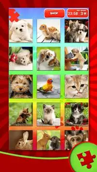 Süße Haustiere Puzzlespiel Screen Shot 2