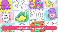 Coloring games for kids Learn & painting games Screen Shot 6