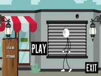 Stealing Stickman : Funny Escape Simulation Screen Shot 1
