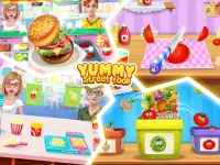 Yummy Street Food Chef - Kitchen Cooking Game Screen Shot 1