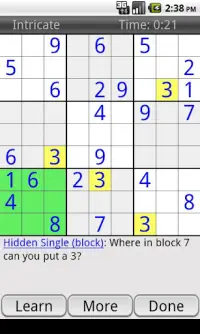 Enjoy Sudoku Screen Shot 2