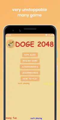 Doge 2048 Screen Shot 2