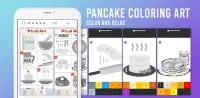 Pancake Coloring Art - Paint by Number Screen Shot 0