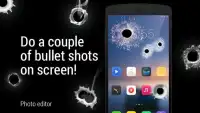 Gunshots: Bullet Holes Prank Screen Shot 0