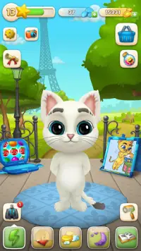 แมว ออสการ์: เกม แมว พูด ได้ Screen Shot 1