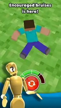 Miner Steve Ragdoll Fall Screen Shot 2