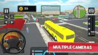 Real Ônibus Dirigindo Simulador Livre Screen Shot 5
