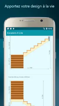 Escaliers-X Lite Calculatrice Screen Shot 2