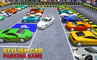 स्टाइलिश गाड़ी पार्किंग खेल: गाड़ी चालक सिम्युलेटर Screen Shot 1
