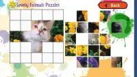 Animais puzzles crianças Screen Shot 4