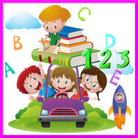 Kids Learning ABC 123 Colors / Games Shooting Car