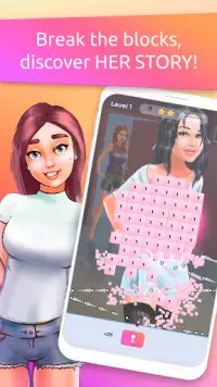 Girl Crush: Bricks Breaker Screen Shot 4