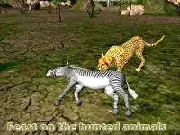 Angry Cheetah Attack Sim 3D Screen Shot 11
